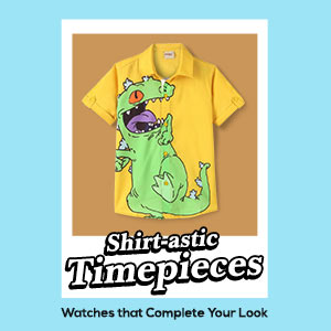 Shirt-astic Timepieces | Up To 14Y
