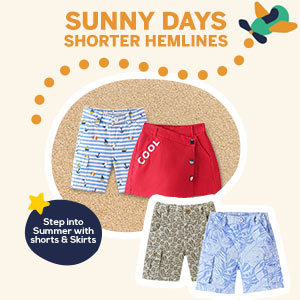 Sunny Days, Shorter Hemlines | Up To 14Y