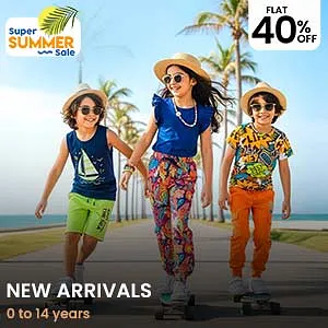 Super
                  Summer Sale | Up to 14Y