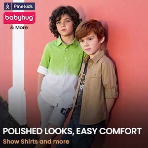 Polished looks, easy comfort | Upto to 14Y