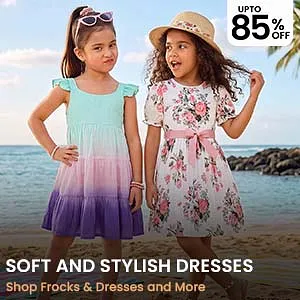 Soft
                  and stylish Dresses | Upto to 14Y