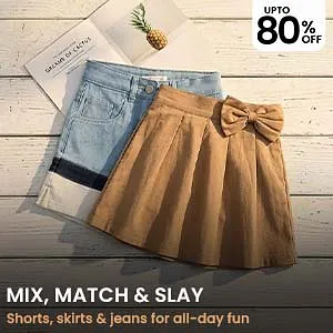 Mix,
                  Match & Slay |Up To 14Y