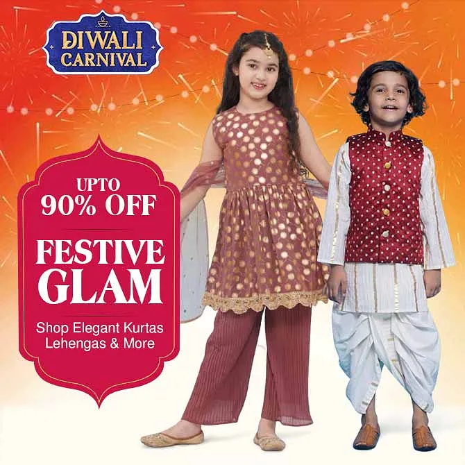 Up to 90% discount on Elegant Kurtas, Lehengas and More