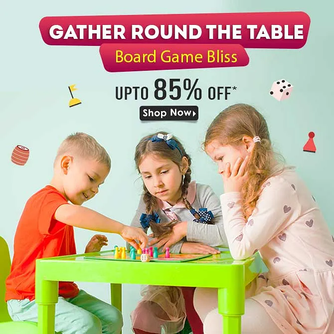 Get Up to 85% OFF on Kid's Board Games