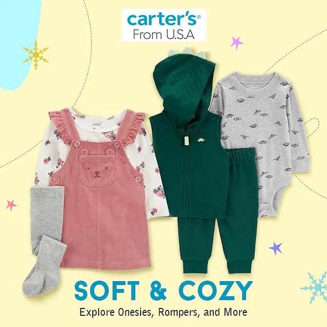 Hoodies, rompers, onesies and more starting at just ₹239