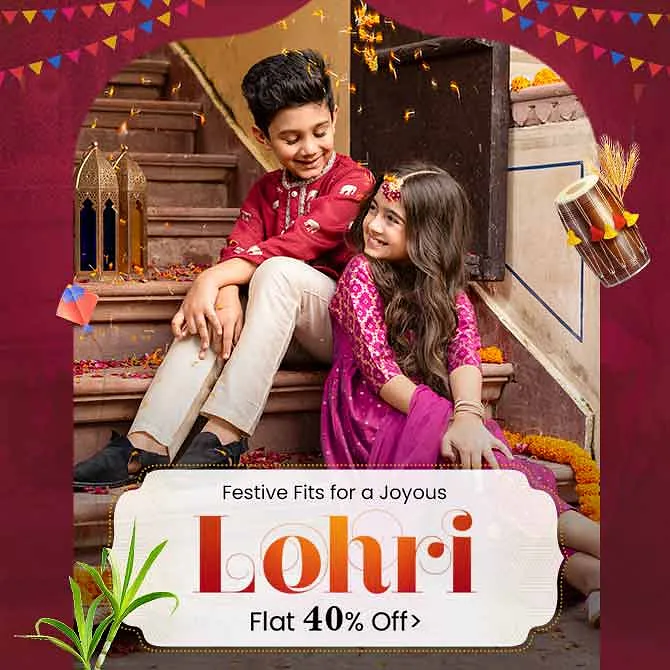 Flat 40% off on lohri special outfits