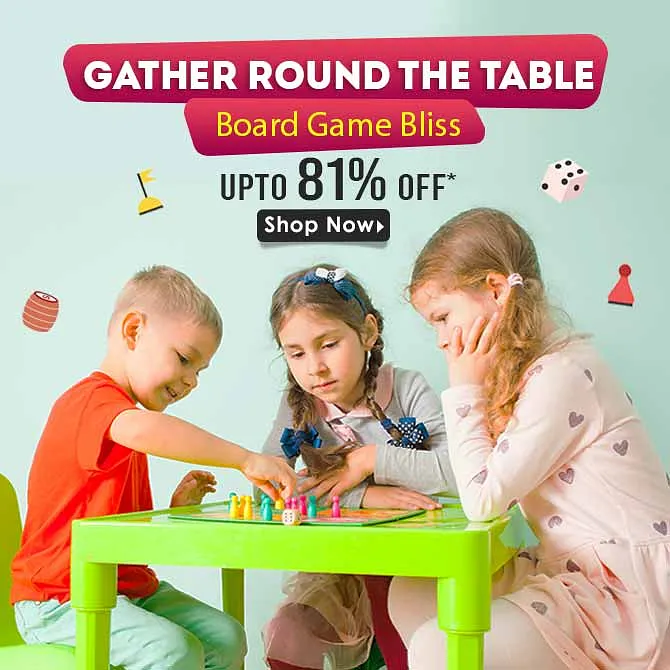 Up To 81% discount on Board Games