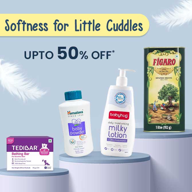 Get Up To 50% Off on Most Selling Baby Care Products