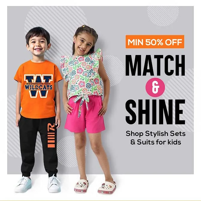 Firstcry - Get Flat 50% off on Kids Fashion Collection