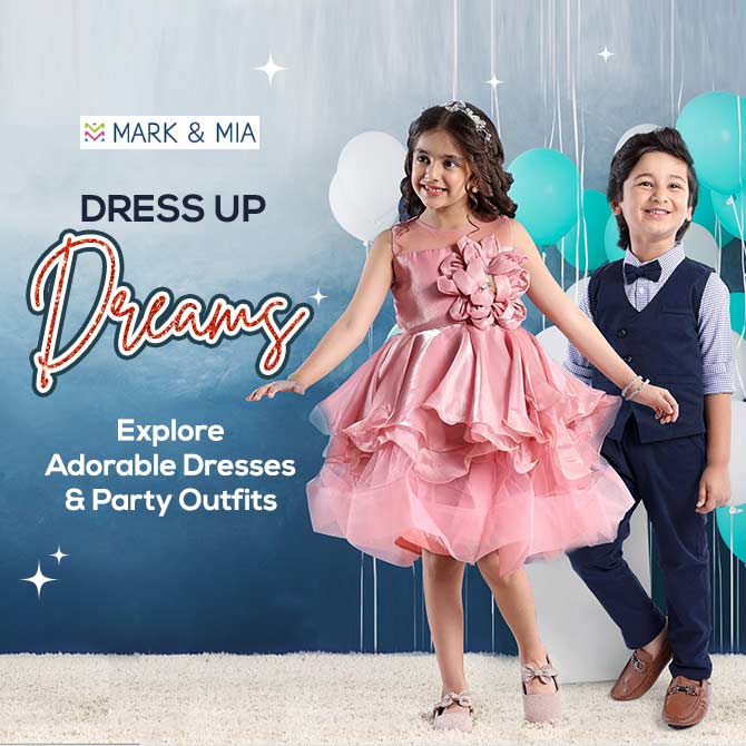 Mark & Mia Kids Clothing starting at just ₹349.3