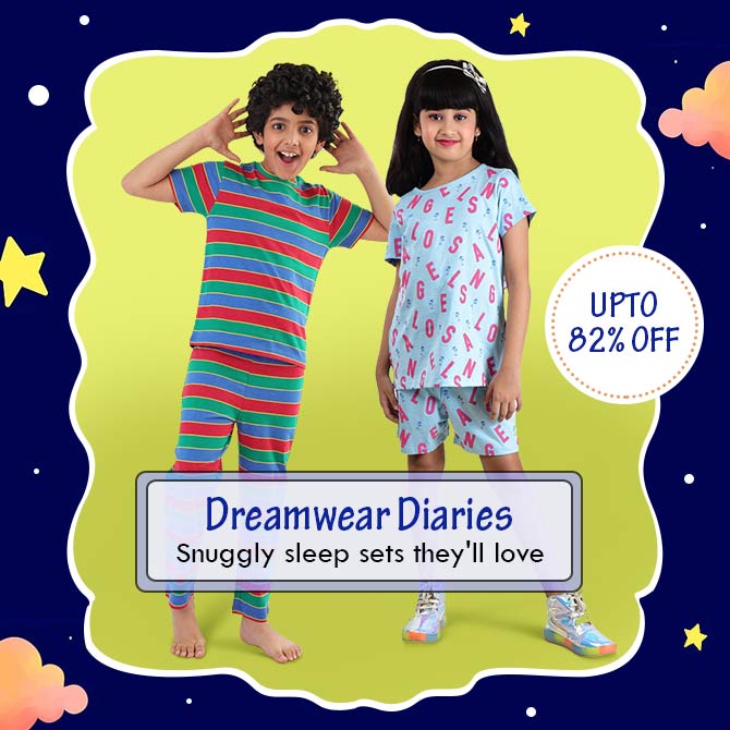 Up to 82% OFF on Kids Nightwear