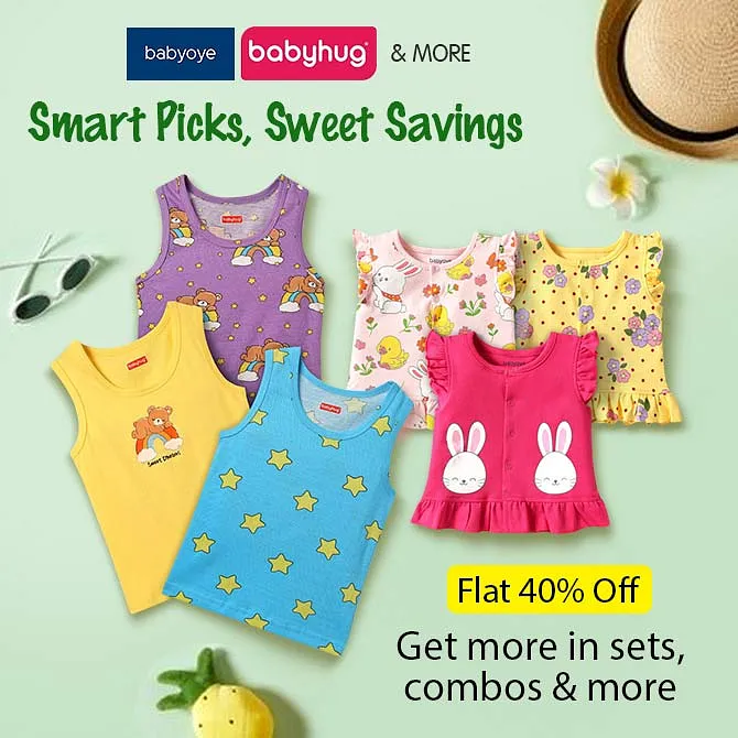 Get Up To 40% OFF on Kids Wear