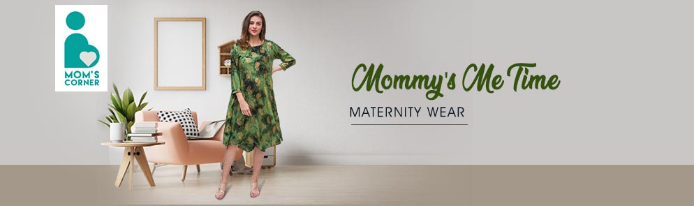 firstcry maternity gowns