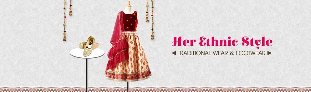 Her Ethnic Style | Up to 12+Y