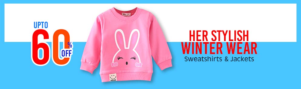 Her stylish winter wear | 3M - 12Y