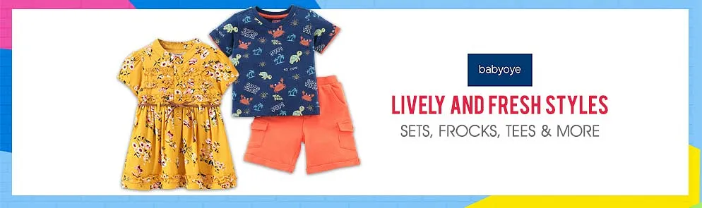 Lively and Fresh Styles | Up to 4Y