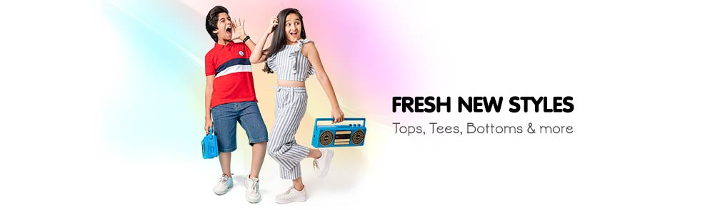 Fresh New Styles | 4 - 14Y