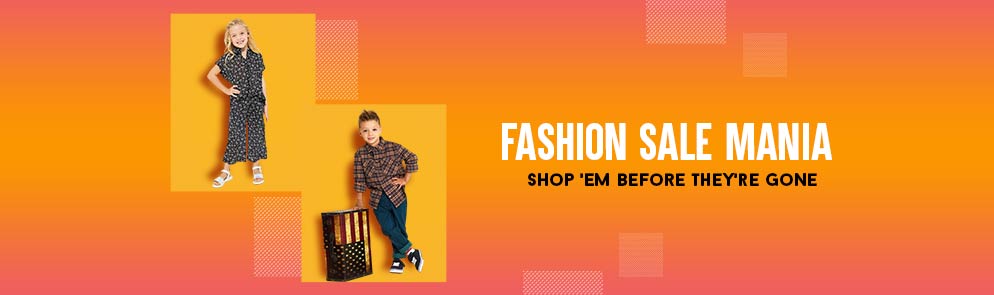 Fashion Sale Mania | Up To 14Y