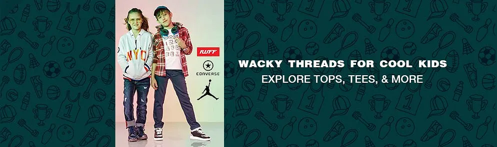 Wacky Threads for Cool Kids | 2 - 14Y