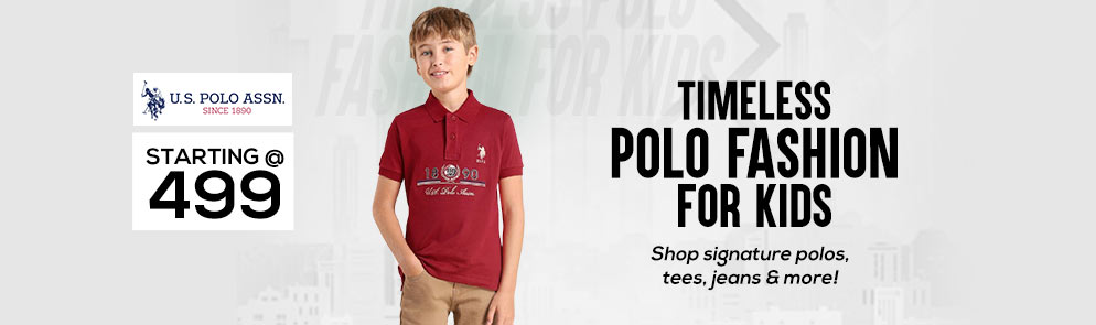 Timeless Polo Fashion for Kids | 4- 14Y