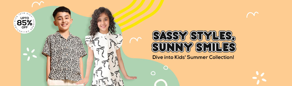 Sassy Styles, Sunny Smiles | Up To 14Y