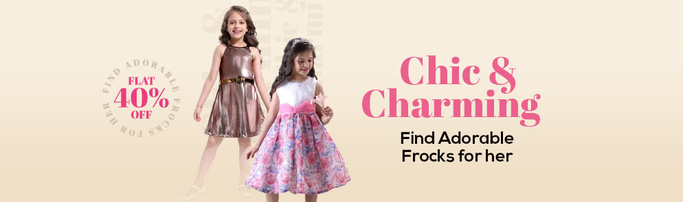 Chic & Charming | Up To 14Y Find Adorable Frocks for her Online ...