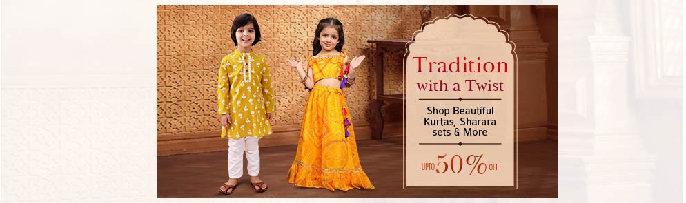 Tradition with a Twist | Up To 14Y