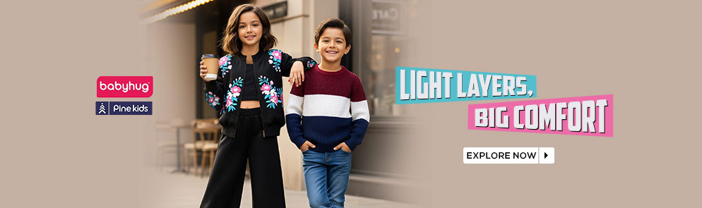 Light Layers, Big Comfort | Up To 14Y