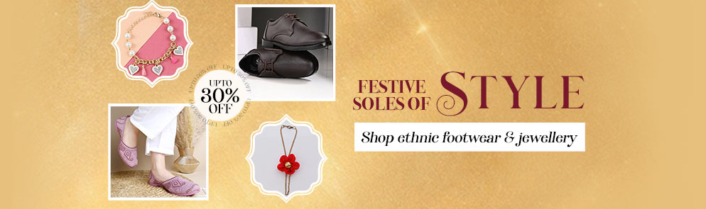 Festive Soles of style  | Up To 14Y
