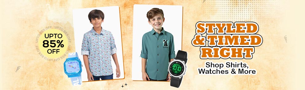 Styled & Timed Right | Up To 14Y
