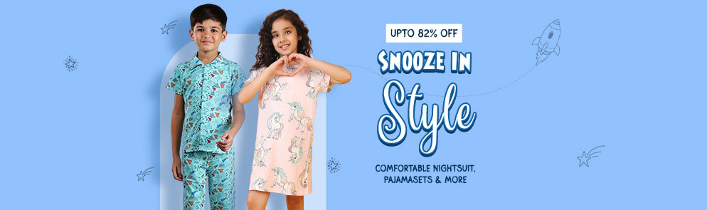Snooze In Style | Up To 14Y