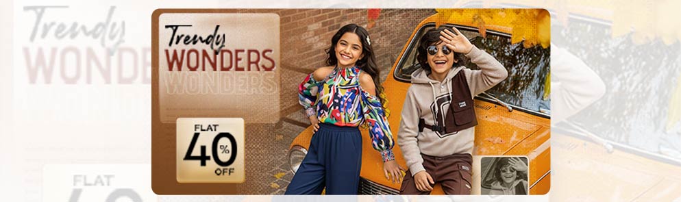 Trendy Wonders  | Up To 14Y