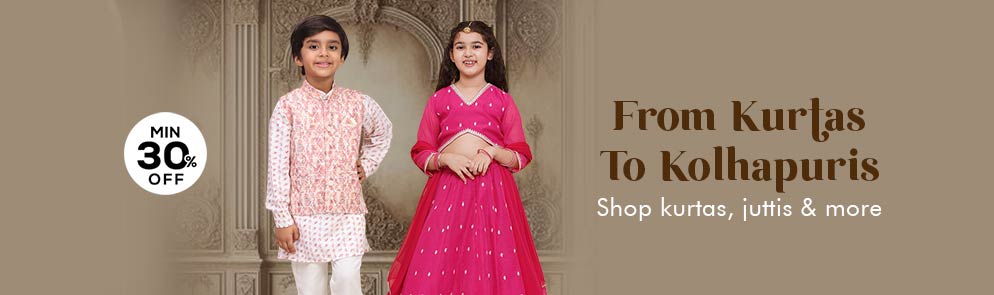 From Kurtas to Kolhapuris  | Up To 14Y