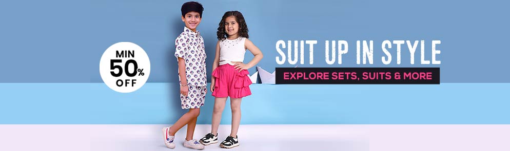 Suit Up in Style  | Up To 14Y
