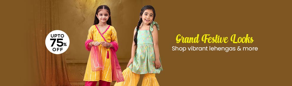 Grand Festive Looks | Up To 14Y