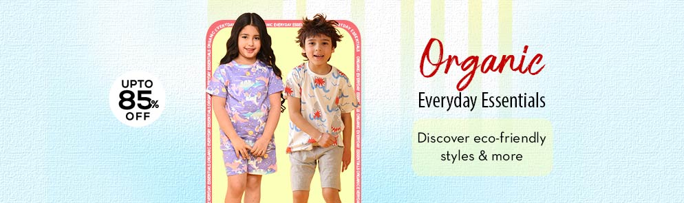 Organic Everyday Essentials | Up To 14Y
