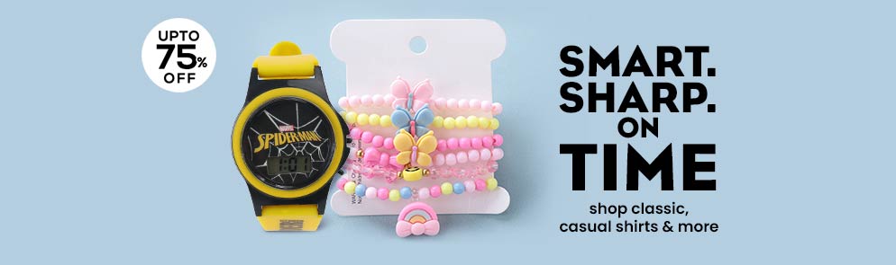 Smart. Sharp. On Time. | Up To 14Y