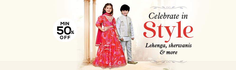 Celebrate in Style  | Up To 14Y