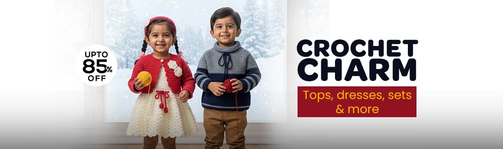 Crochet Charm | Up To 14Ytops, dresses, sets & mo