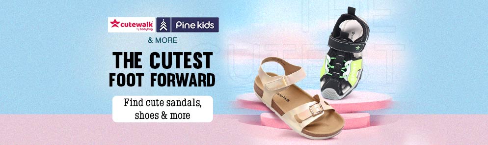 The Cutest Foot Forward  |Up to 14Y