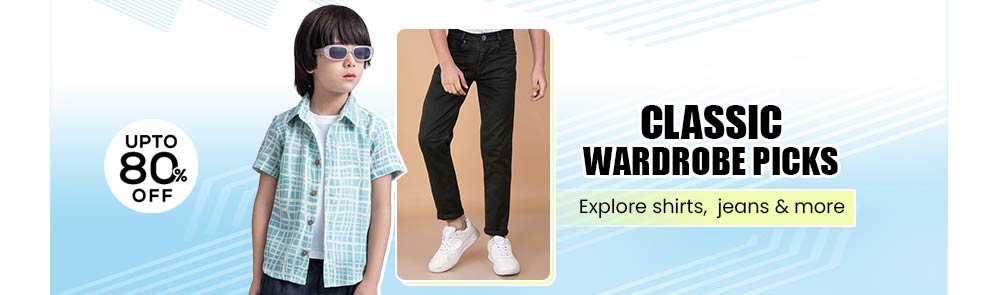 Classic Wardrobe Picks   | Up To 14Y