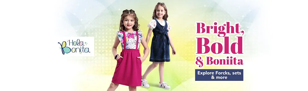 Bright, Bold & Boniita | 4 to 14Y