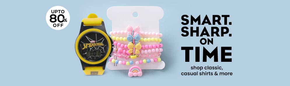 Smart. Sharp. On Time. | Up To 14Y