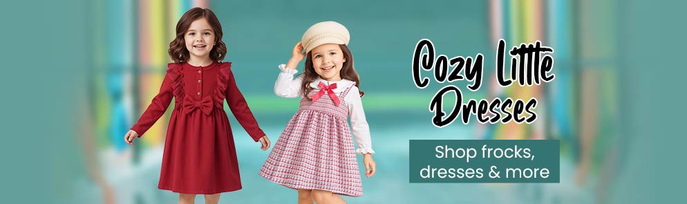Cozy Little Dresses | Up To 14Y