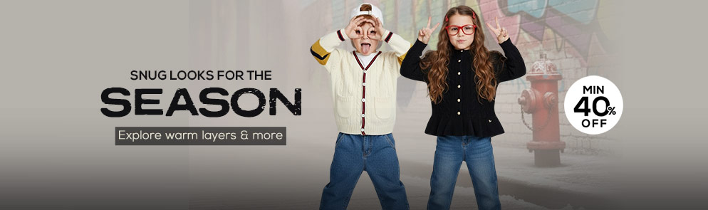 Snug Looks for the Season  | Up To 14Y