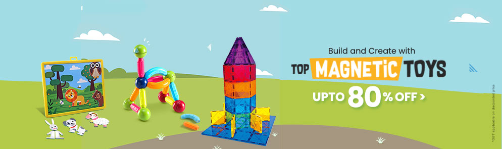 Build and create with Top Magnetic Toys