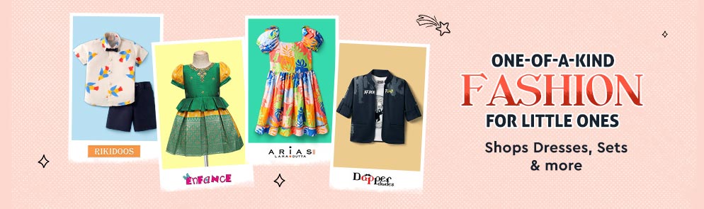 One-of-a-kind fashion for little ones  | UP To 14Y