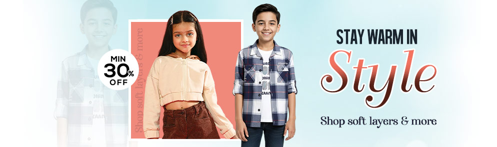 Stay Warm in Style | Up To 14Y