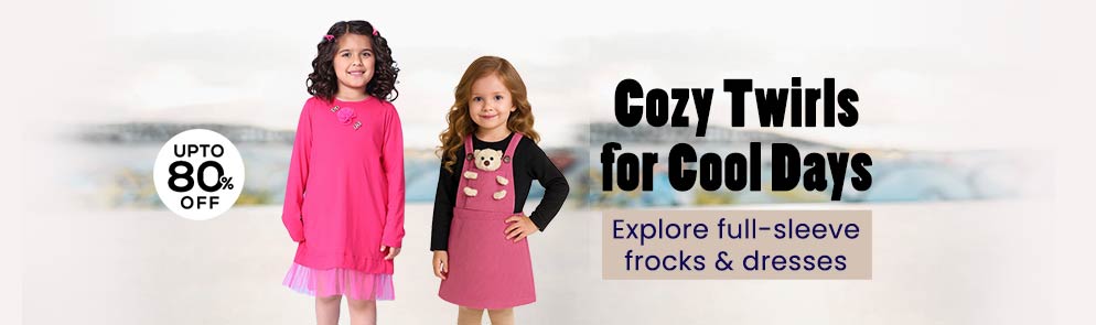 Cozy Twirls for Cool Days  | Up To 14Y