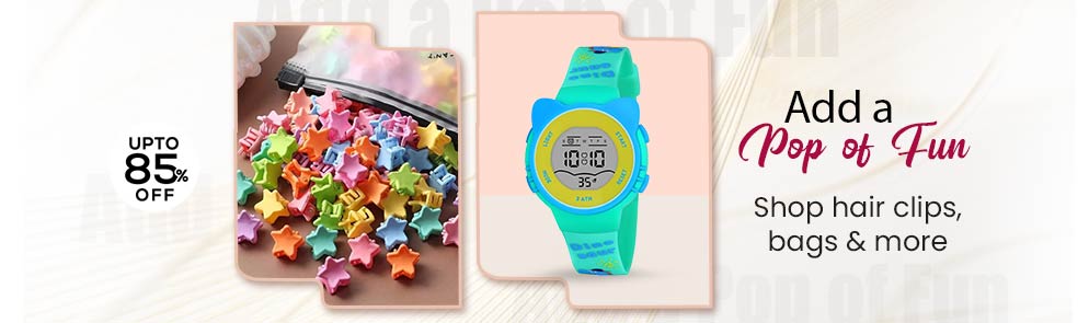 Add a Pop of Fun  | Up To 14Y